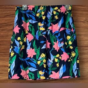 Like new! Linen-cotton blend city skirt